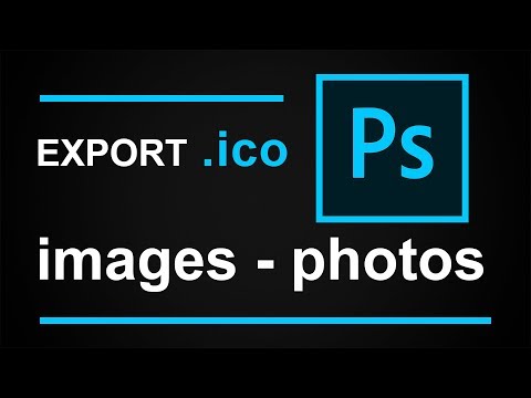 Photoshop Export .ico Image/Photo