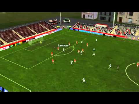 Eendracht Zele - Hasselt - Doelpunt Lamloun 27 minuten