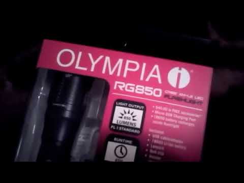 flashlight olympia rg850
