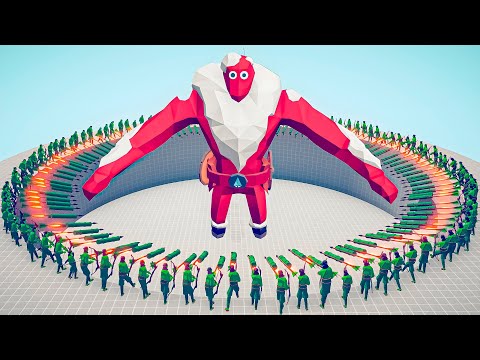 100x FIREWORK ARCHERS vs BOSS UNITS - Totally Accurate Battle Simulator TABS