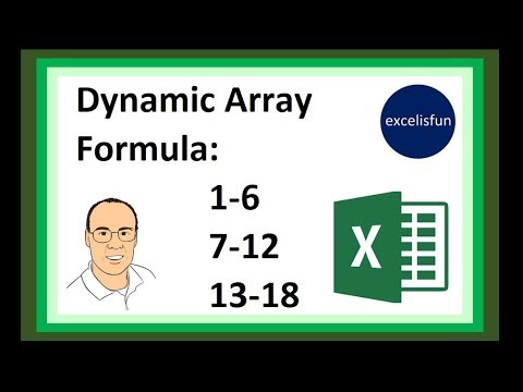 Comprehensive Excel Dynamic Array Formula Lesson The Power of Array Formulas EMT 1516