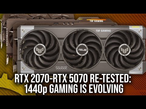 Nvidia GeForce RTX 2070 - RTX 5070 Evolution: The Transformation of 1440p Gaming [Sponsored]