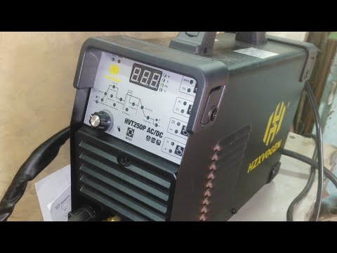HZXVOGEN HVT250P AC DC как настроить, как работать, как варить?