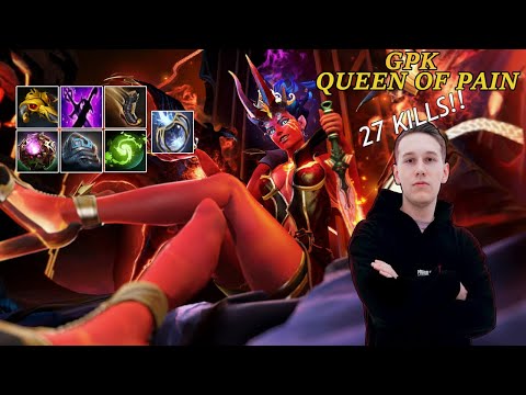 GPK QUEEN OF PAIN!! - MID LANE 27KILLS