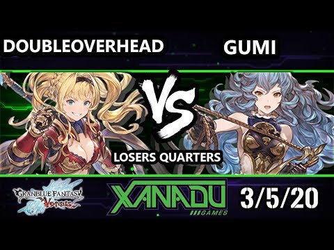 F@X 344 GBFV - DoubleOverhead (Zeta) Vs. GUMI (Ferry) Granblue Fantasy: Versus Losers Quarters