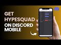 How to Get Hypesquad on Discord Mobile (SIMPLE)