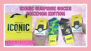 ICONIC SURPRISE SOCKS POKEMON EDITION ICONIC ANKLE SOCKS POKEMON MAGANDANG GIFT IDEA POKEMON SOCKS