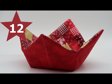 Eulina #Sewing instructions for a reversible basket