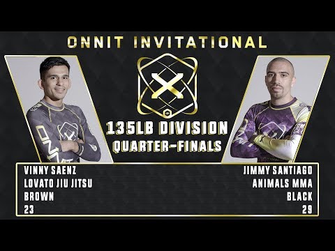 Onnit Invitational X Match 6 Vinny Saenz vs Jimmy Santiago