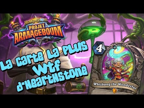 LA CARTE LA PLUS WTF D'HEARTHSTONE + LES NOUVELLES CARTES