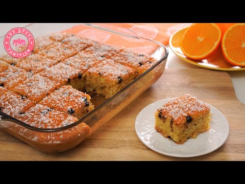 Orange Cake Recipe 🍊 Soft Orange Sauce Cake Like Sponge 👌 How to Make Orange Cake