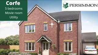 Persimmon Homes The Corfe 5 bedroom house @persimmonhomesuk