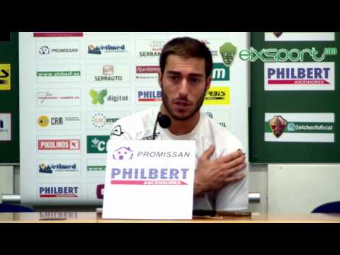 Elxsport.com: J.9 - Elche CF - Numancia - Rueda de Prensa - Palanca