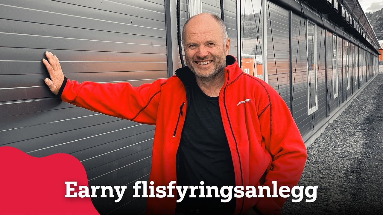 Earny varmeveksler og flisfyringsanlegg