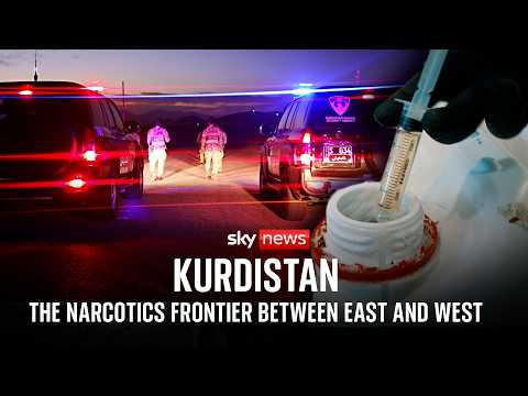 Kurdish forces step up efforts to prevent the region being used as a corridor for narcotics