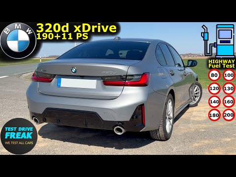 2025 BMW 320d xDrive (G20) 190 + 11 PS 🚗 Test Drive | Fuel Consumption & Performance Review