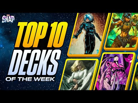 TOP 10 BEST DECKS IN MARVEL SNAP | Weekly Marvel Snap Meta Report #77