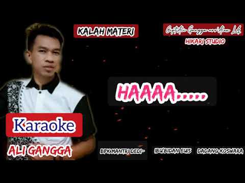 Karaoke Kalah Materi Ali Gangga #tarlingpantura #karaokekalahmateri #tarlingterbaru #aligangga