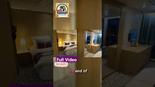 Ambition Cruise Cabin Tour Deck 10 Suite! #ambassadorambition #ambassadorcruises