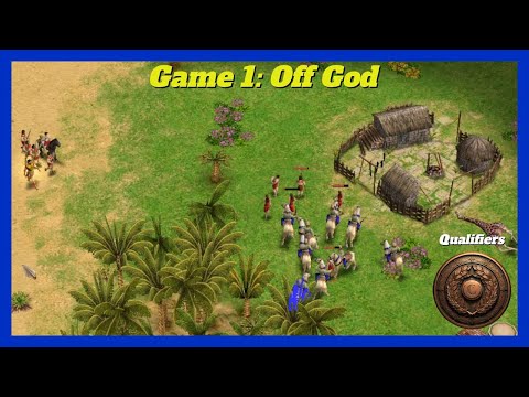 He Went Zeus!??! | Odinking (Odin) vs 3antozz (Zeus) Game 1/5 #aom #ageofempires