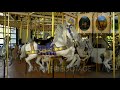 Merry Go Round Or Carousel Of Horses Rotates No Riders