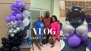 PARTY PREP/DECORATE WITH ME/ HOME UPDATES #homedecor #vlogs #decoratewithme