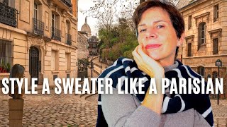 Wear A Sweater Like A Parisian