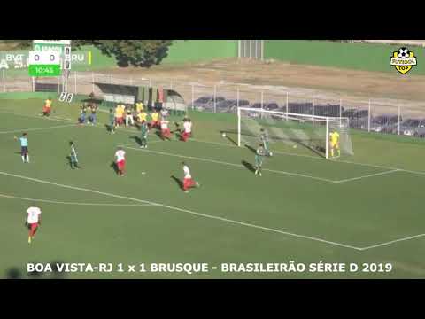 Gols / Boavista-RJ 1x1 Brusque-SC / Jogo de Ida das 8° de Final - Série D 2019 - 30/06/2019
