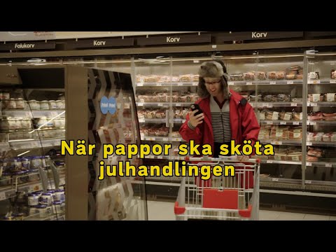 När pappor ska sköta julhandlingen
