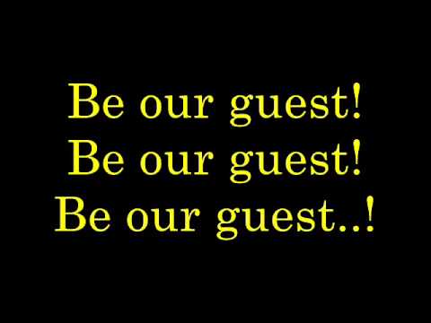 Be Our Guest lyrics