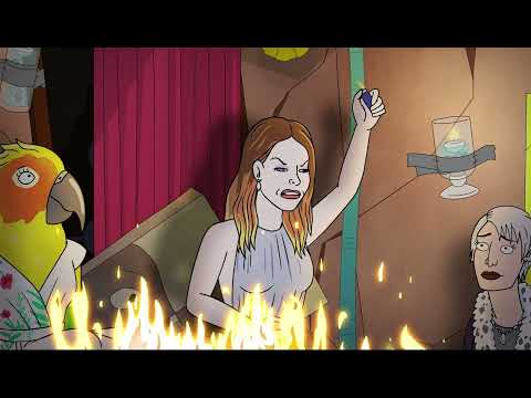 Bojack Horseman Season 4- Jessica Biel Sets Zach Braff on Fire / Zach Braff’s Death