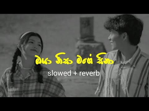 ඔයා නිසා මගේ සිනා | Oya Nisa Mage Sina ( slowed + reverb ) Full Song