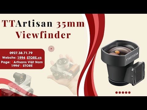 Kính Ngắm TTArtisan 35mm Viewfinder Cho Ricoh GR, Fujifilm, Leica, Máy Ảnh Film