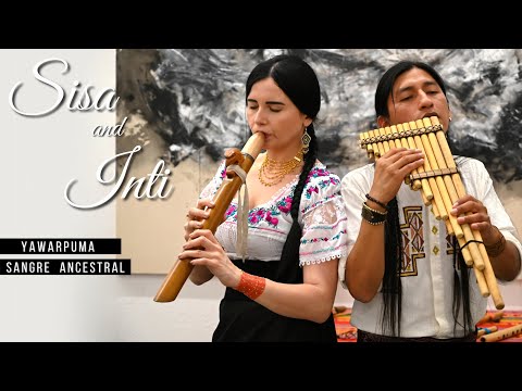 SISA AND INTI | Yawarpuma & @JorgeSangreAncestral  | Live concert Germany | Native Music | Flute