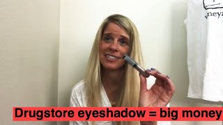 Flipping drugstore makeup on eBay potential profit $13,000.