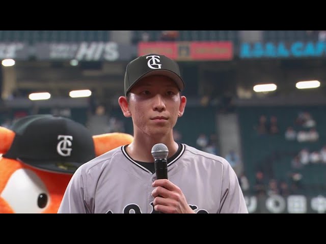 ジャイアンツ・戸郷翔征投手ヒーローインタビュー 6月14日 北海道日本ハムファイターズ 対 読売ジャイアンツ
