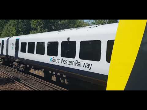 Here is the new livery 5 Coach 444 in Ash Vale Friday 12 August 2022