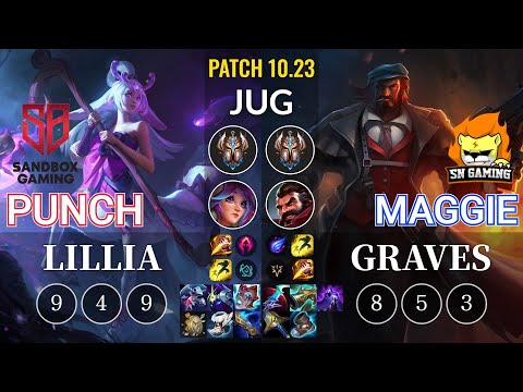 SB Punch Lillia vs SN Maggie Graves Jungle - KR Patch 10.23