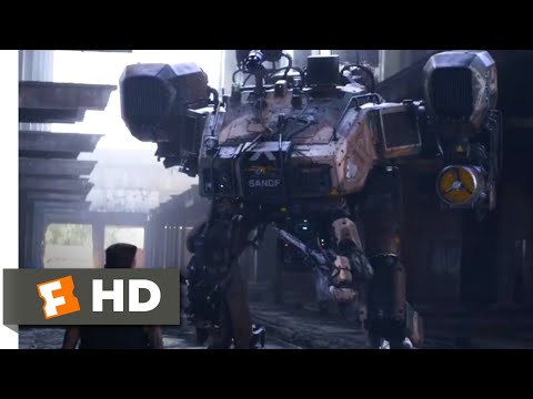 チャッピー』（2015年）ロボット対ロボットのシーン（9/10）｜Movieclips (Chappie (2015) - Robot vs. Robot Scene (9/10) | Movieclips)