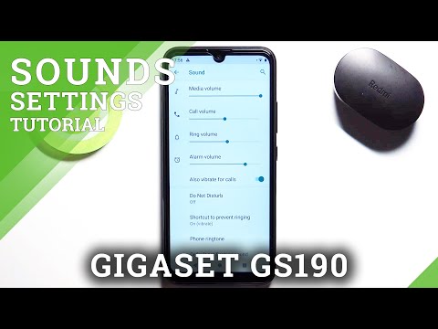 How to Find Sound Settings on GIGASET GS190 – Manage Audio