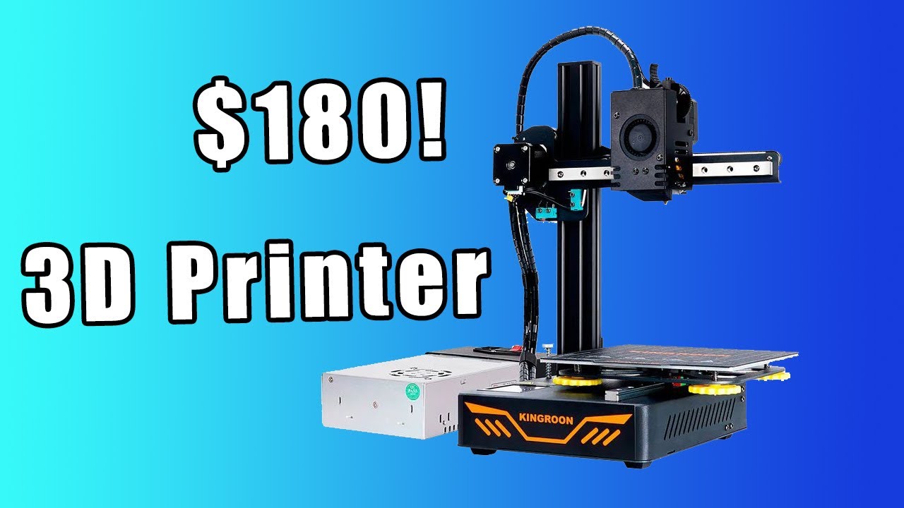 Kingroon kP3S - $180 printer - One Minute 3D Printer Review
