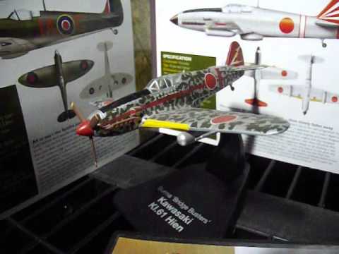 kawasaki ki.61 hien atlas editions model plane burma bridge busters