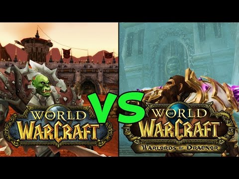World Of Warcraft Vanilla VS Warlords Of Draenor: Zones