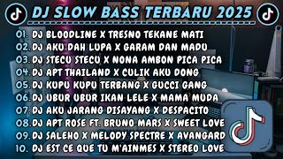 Download lagu DJ SLOWBASS TERBARU 2025 || DJ BLOODLINE X TRESNO TEKANE MATI || DJ AKU DAH LUPA X GARAM DAN MADU mp3