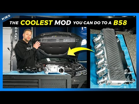 How to install the CSF SUPER MANIFOLD on an A90 SUPRA // BMW G20 with B58 ENGINE