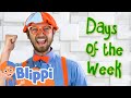 Days Of The Week | BLIPPI | Educational Songs For Kids