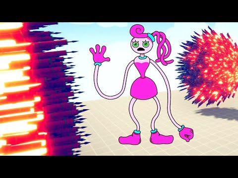 MOMMY LONG LEGS vs EVERY GOD - Totally Accurate Battle Simulator TABS