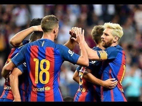 Barcelona vs Leicester City Pre Season Match Goals & Highlights