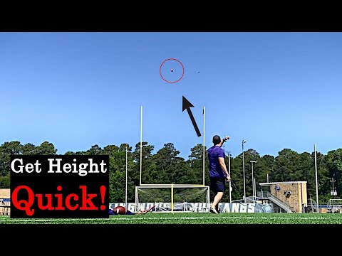 How To Kick a Football Higher and Farther