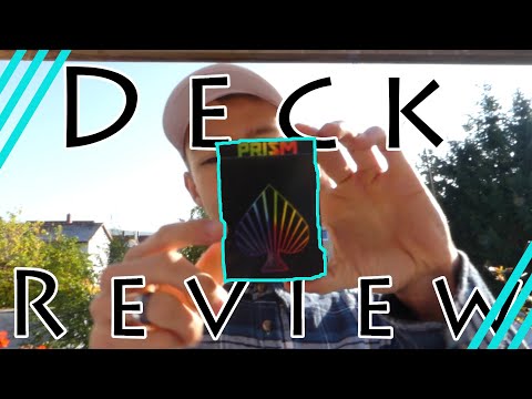 Playing Cards Review of The Prism Night Deck by Elephant Playing Cards (NCW) ♠Twenty2Magic♠(FULL HD)